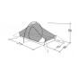 ROBENS CHASER 1 - LIGHTWEIGHT ONE PERSON BACKPACKING / HIKING TUNNEL TENT